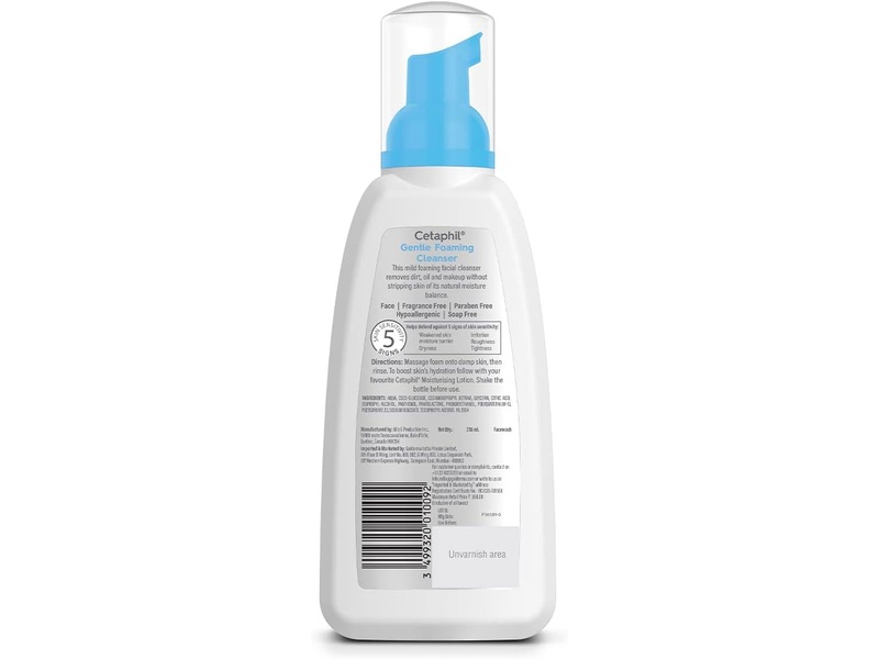 Cetaphil Gentle Foaming Cleanser 236Ml