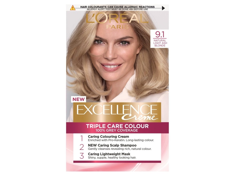 Loreal Excellence Light Ash Blonde 9.1 Hair Dye