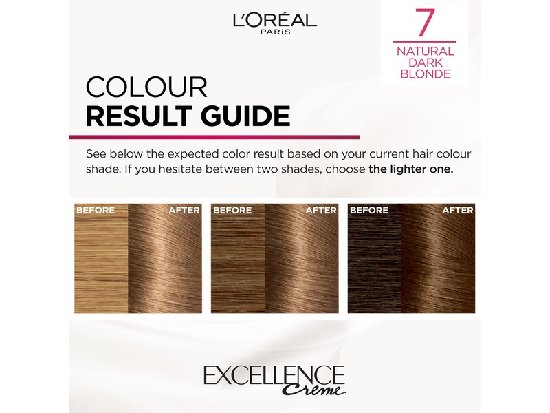 Loreal Excellence Natural Dark Blonde 7 Hair Dye