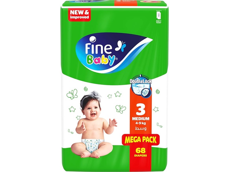 FINE BABY NO3 MEDIUM 68 PCs