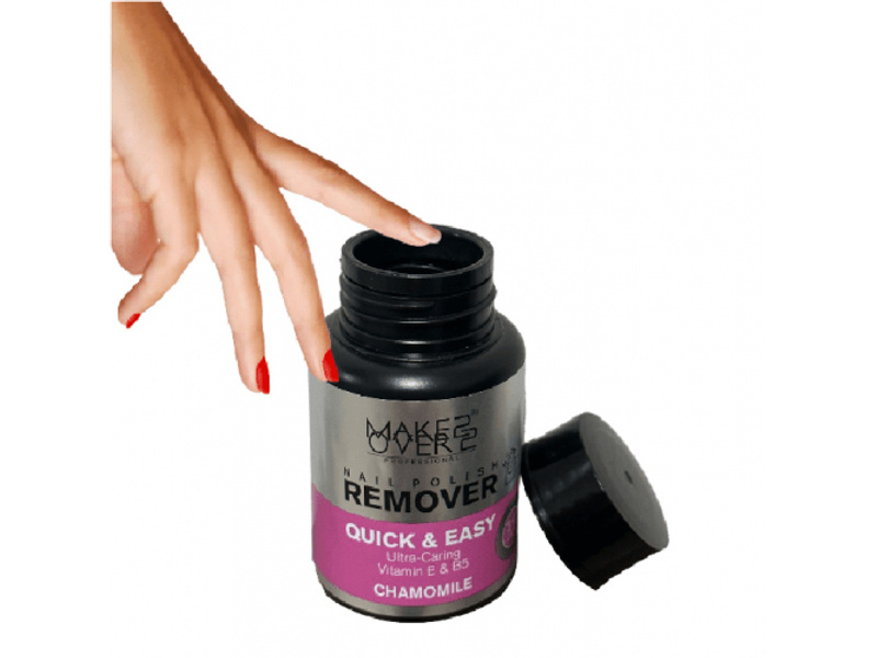 MAKE OVER 22 NAIL POLISH REMOVER QUICK EASY NPR01