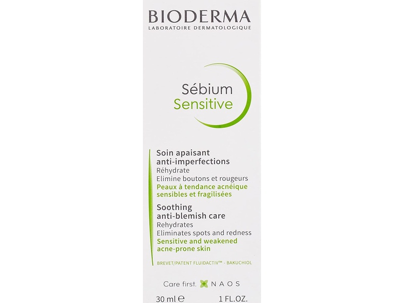 BIODERMA SEBIUM SENSITIVE SOOTHING ANTI-BLEMISH CARE 30ML