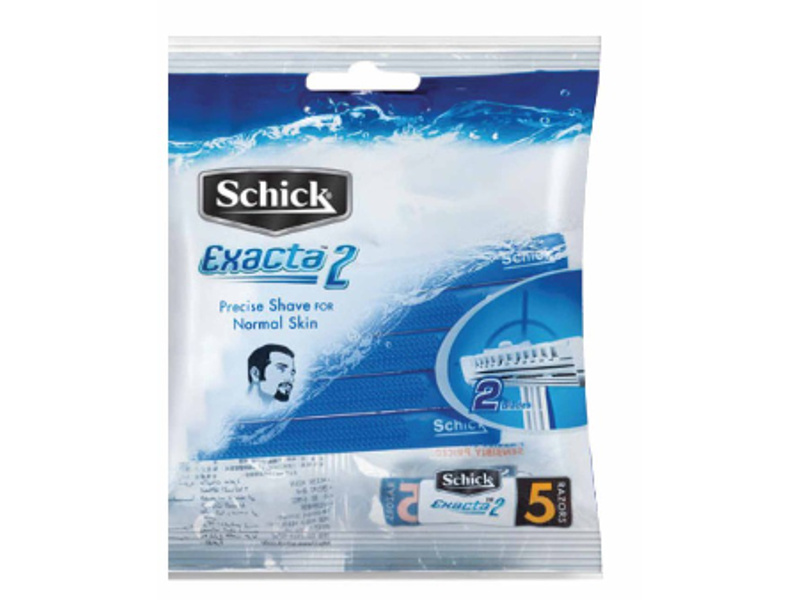 SCHICK RAZOR EXACTA 2 NORMAL 5PCS