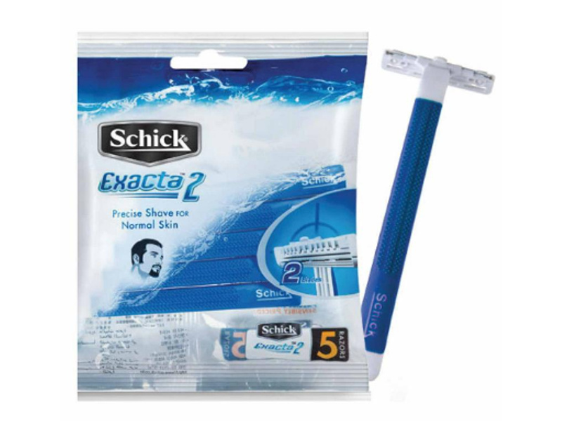 SCHICK RAZOR EXACTA 2 NORMAL 5PCS