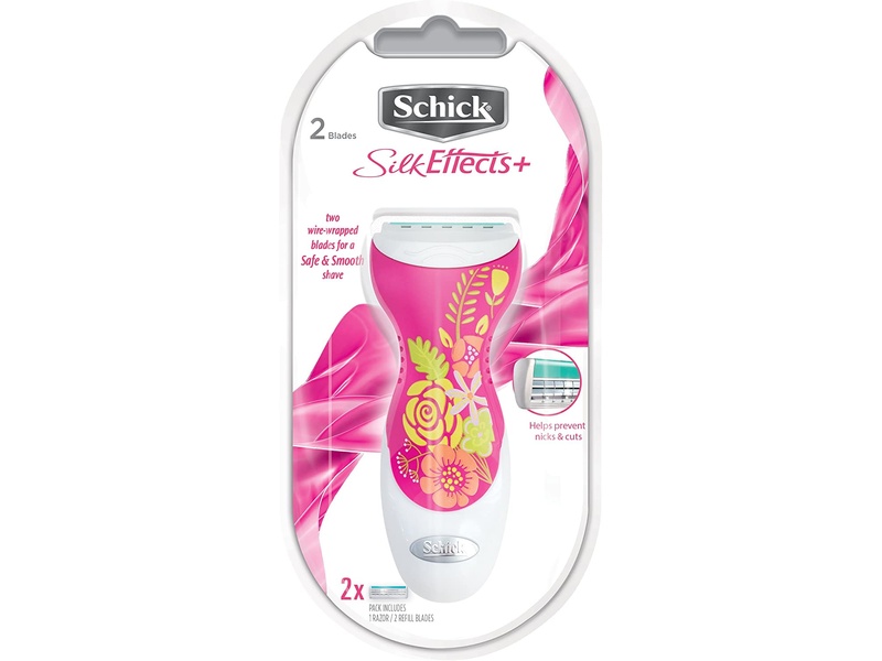 SCHICK RAZOR SILK EFFECT+ 2 BLADES