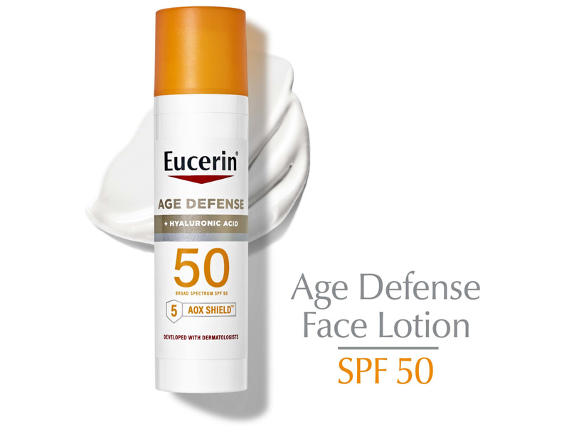 EUCERIN AGE DEFENCE HYALURONIC SUNSCREEN LOTION SPF50 75ML