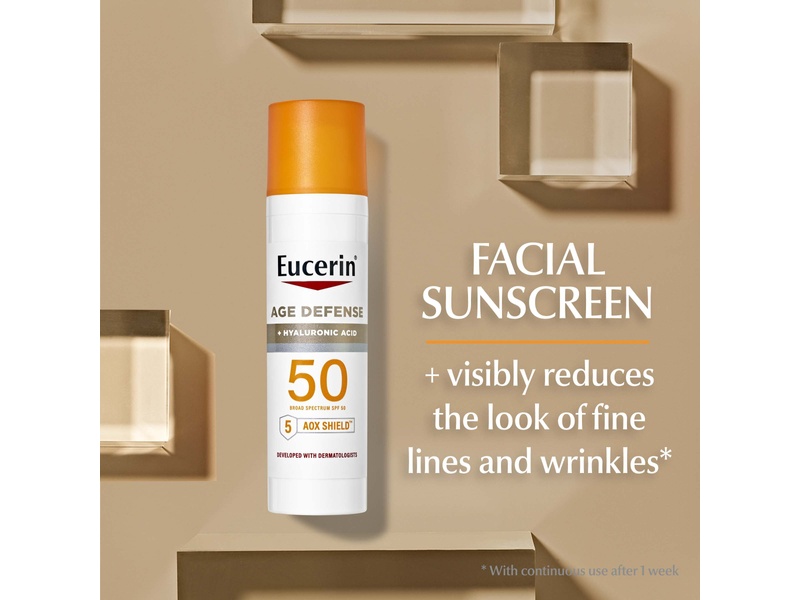 EUCERIN AGE DEFENCE HYALURONIC SUNSCREEN LOTION SPF50 75ML