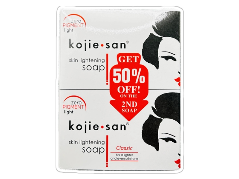 KOJIE SAN SKIN LIGHTENING SOAP CLASSIC 50%OFF 135G+135G