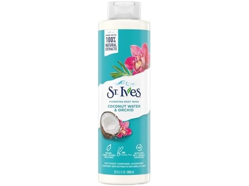 ST IVES BODY WASH COCONUT WATER & ORCHID 650ML