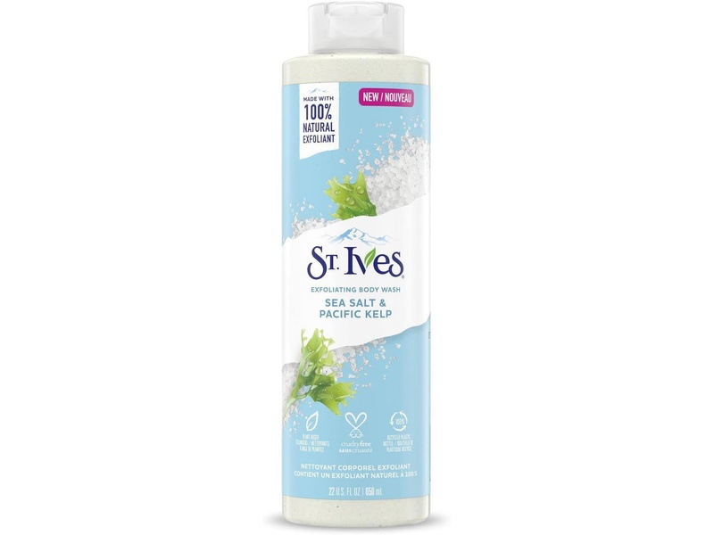 ST IVES BODY WASH SEA SALT & PACIFIC KELP 650ML