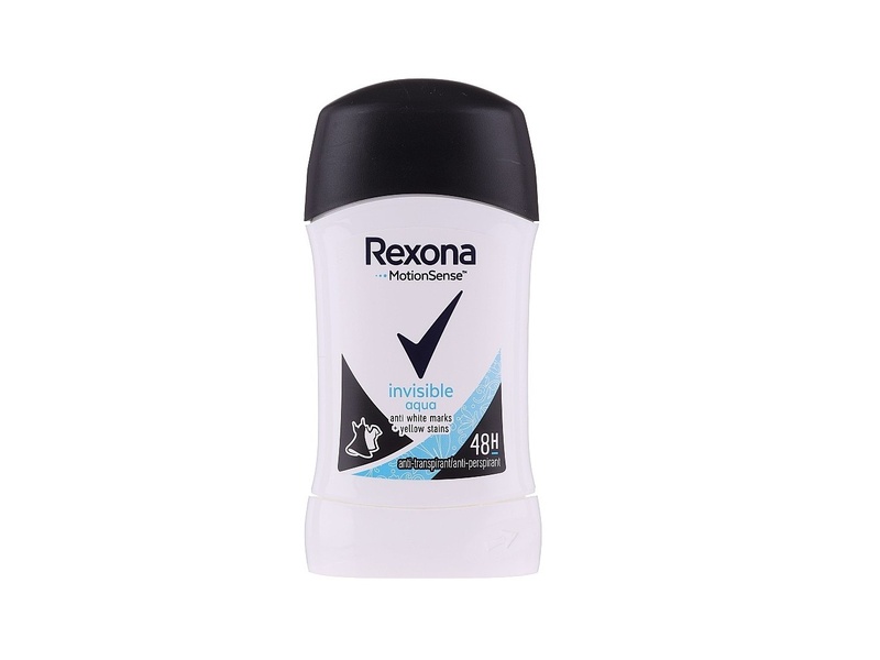 REXONA DEODORANT STICK INVISIBLE AQUA 40ML