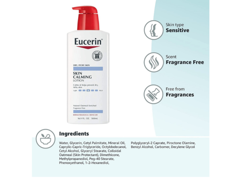 EUCERIN SKIN CALMING LOTION 500ML