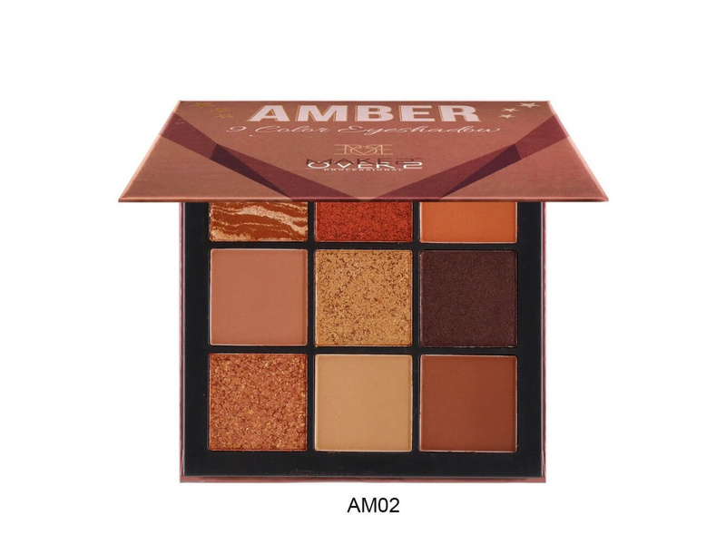 MAKE OVER AMBER 9COLOR EYESHADOW AM02