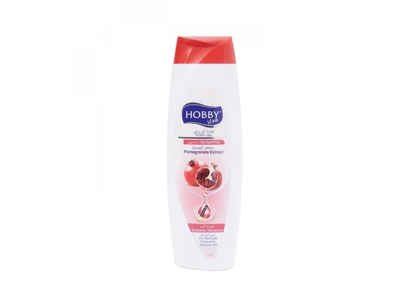 HOBBY HAIR SHAMPOO 600ML POMEGRANATE EXTRACT