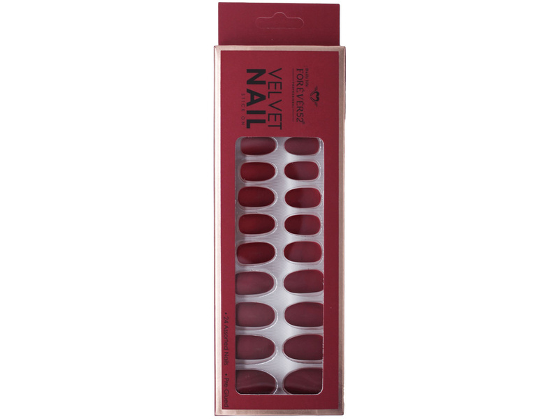 FOREVER52 VELVET NAIL STICK ON KFN010