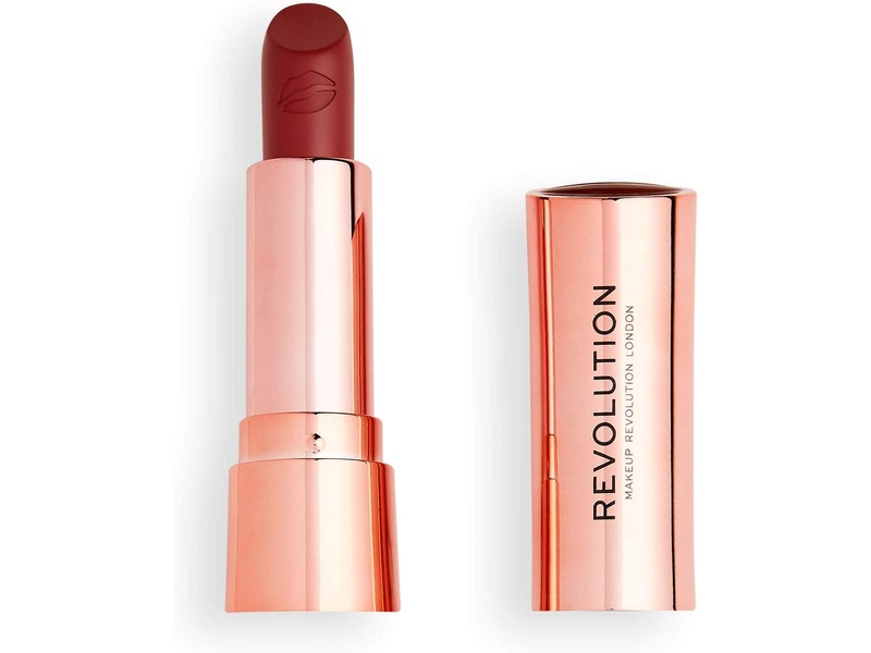 REVOLUTION SATIN KISS LIPSTICK ROSE