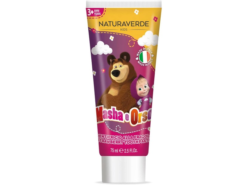 MASHA & BEAR TOOTH GEL 75ML STRAWEBERRY