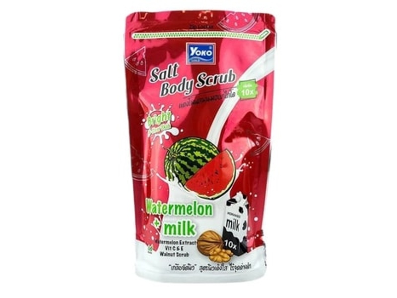 YOKO GOLD SALT BODY SCRUB WATER MELON MILK 350GM