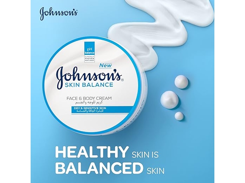 JOHNSON SKIN BALANCE CREAM 300ML DRY & SENSITIVE