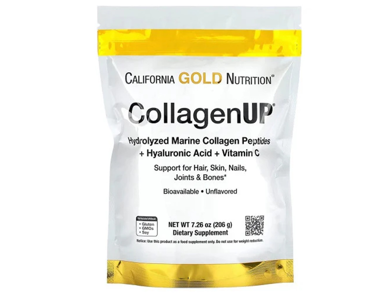 CALIFORNIA GOLD NUTRITION COLLAGENUP HYDROLYZED VITM 206GM