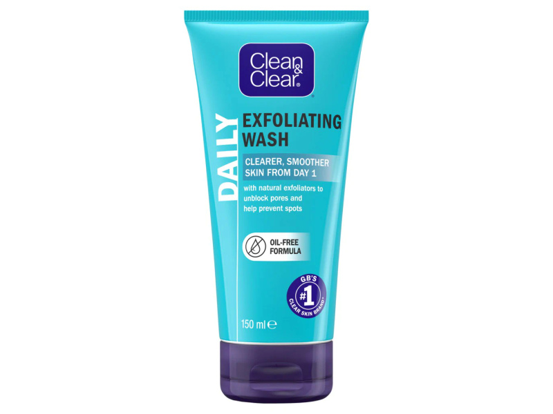 CLEAN & CLEAR DAILY WASH 150ML EXFOLIATING