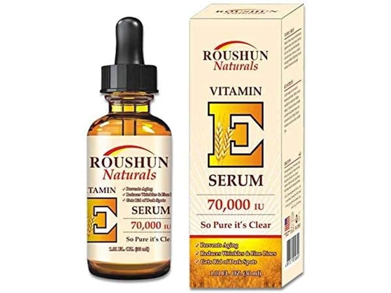 ROUSHUN NATURALS VITAMIN E SERUM 70000 IU 30ML RSSA-09