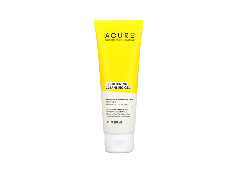 ACURE BRIGHTENING CLEANSING GEL 118ML