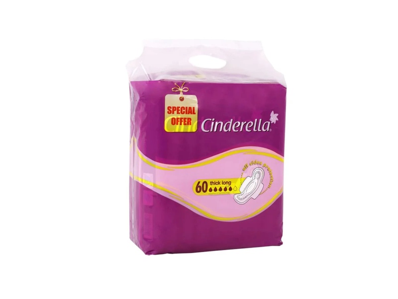 CINDRELLA PADS MAXI THICK LONG 2X60 SPECIAL OFFER