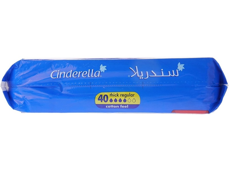 CINDERELLA WDM COTTON FEEL REG WINGS 4X40 THICK REGULAR