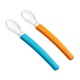 WEE BABY FEEDING SPOON WITH SILICONE 2PCS 6M+ C122