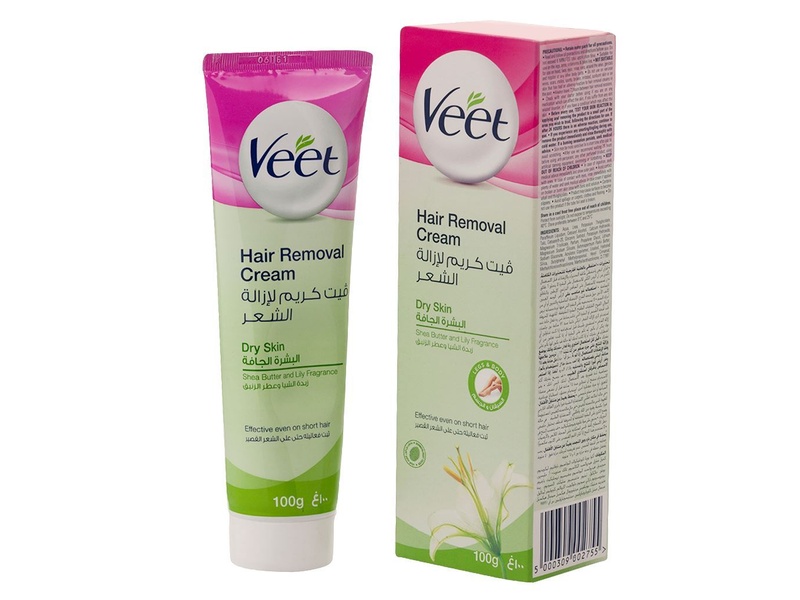 Veet Hair Removal Cream Dry Skin 100ml