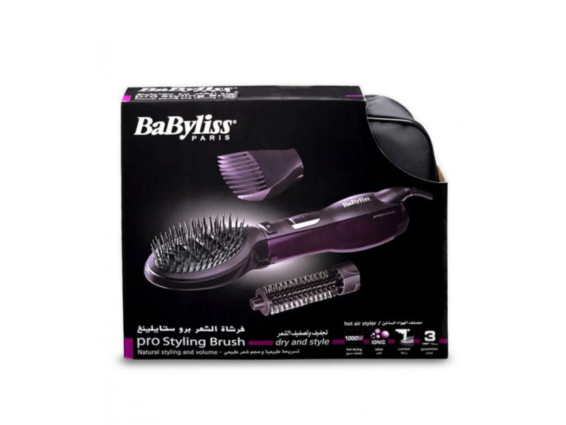 BABYLISS PRO STYLING BRUSH 1000W DRY & STYLE KIT AS115SDE