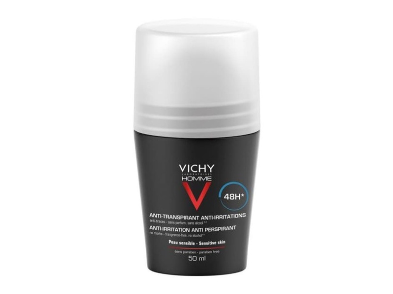VICHY HOMME DEODORANT 48H ANTI-PERSPIRANT ROLL-ON
