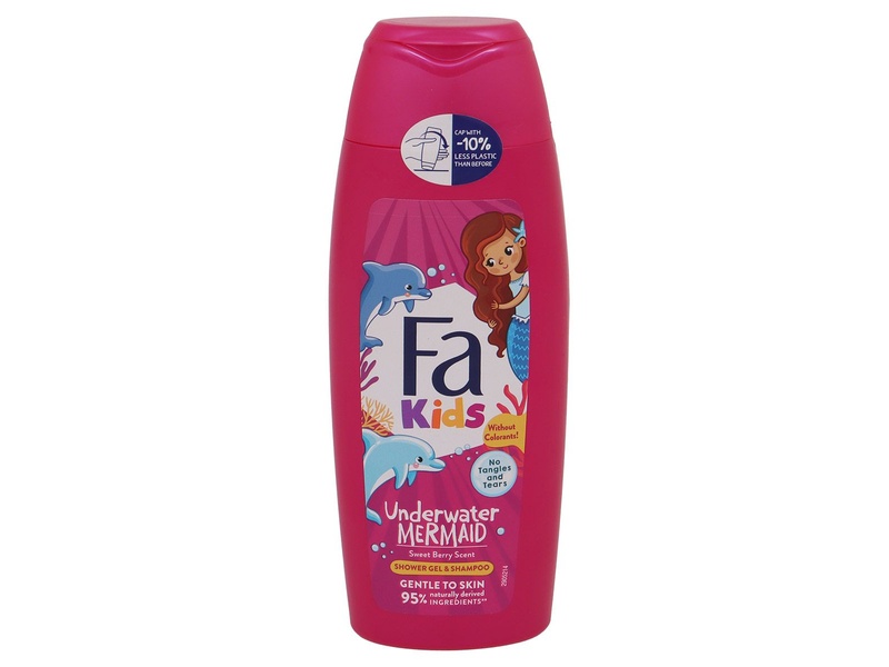 FA KIDS SHOWER GEL & SHAMPOO WITH SWEET BERRY 250ML