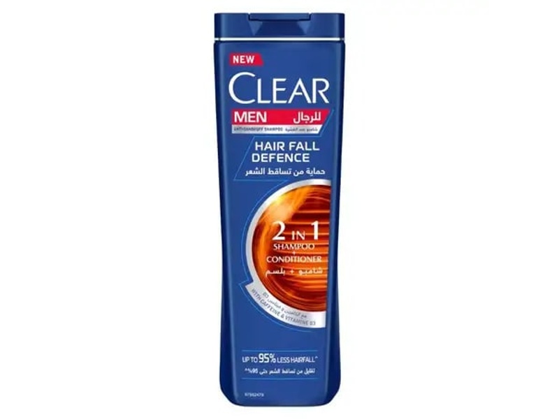 Clear hair fall defense & anti dandruff shampoo 400ml