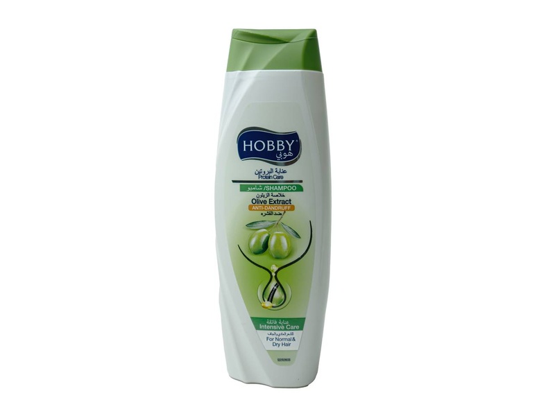 HOBBY HAIR SHAMPOO 600ML OILVE ECTRACT ANTI DANDRUF