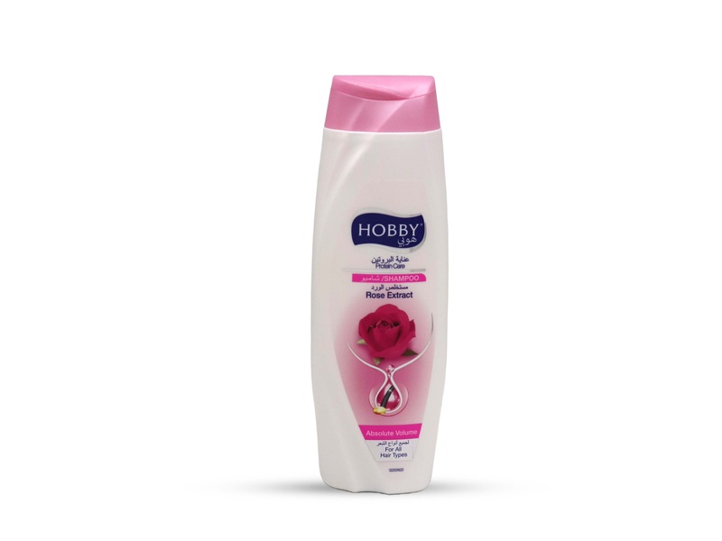 HOBBY HAIR SHAMPOO 600ML ROSE EXTRACT NEW