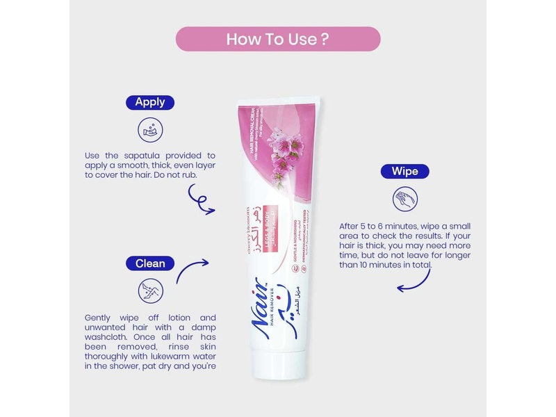 NAIR CREAM HAIR REMOVER CREAM 110ML CHERRY BLOSSOM