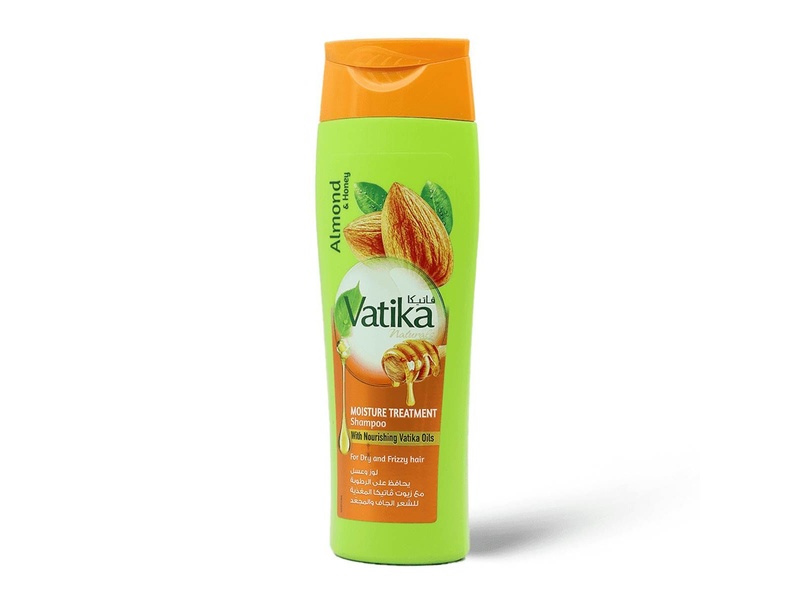 Vatika shampoo 400ml almond moisture 381g