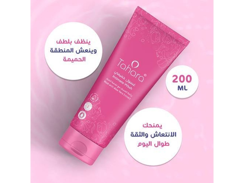 TAHARA FEMININE WASH MUSK WITH ALOE VERA 200ML TUBE