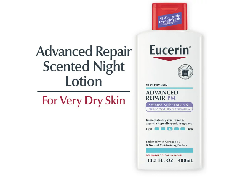 EUCERIN ADVANCED REPAIR PM NIGHT LOTION 400ML