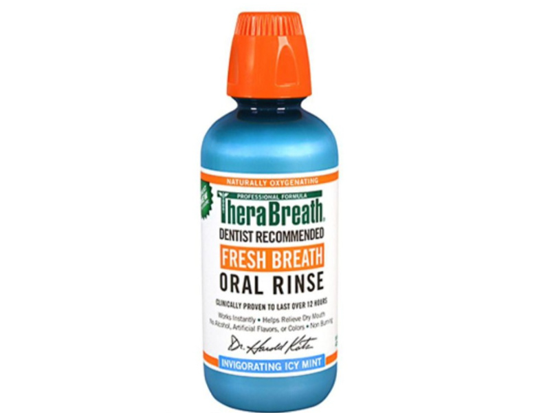 THERABREATH MOUTHWASH FRESH BREATH INVIGORATING ICY 473ML