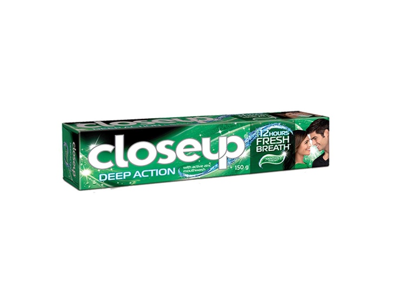 CLOSEUP DEEP ACTION MENTHOL FRESH 123ML