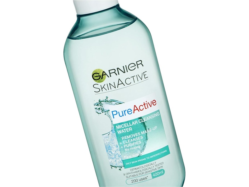 GARNIER MICELLAR WATER PURE ACTIVE MAKEUP REMOVER 400ML