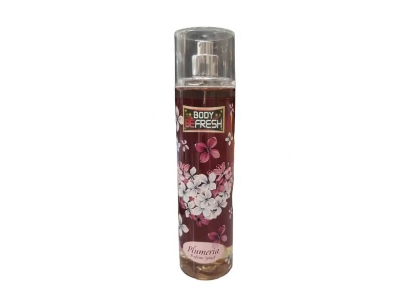 BODY BE FRESH PERFUME SPRAY PLUMERIA 250ML