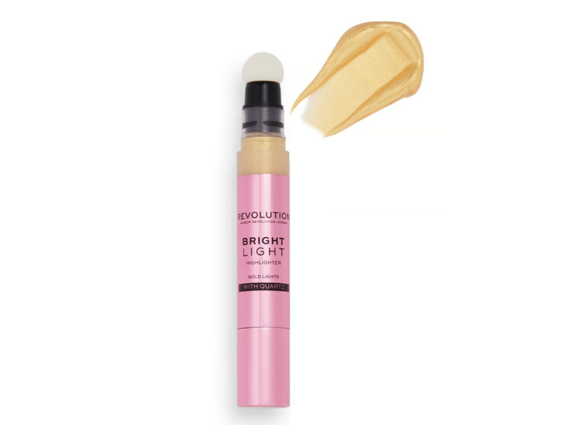 REVOLUTION LIQUID HIGHLIGHTER BRIGHT GOLD LIGHTS