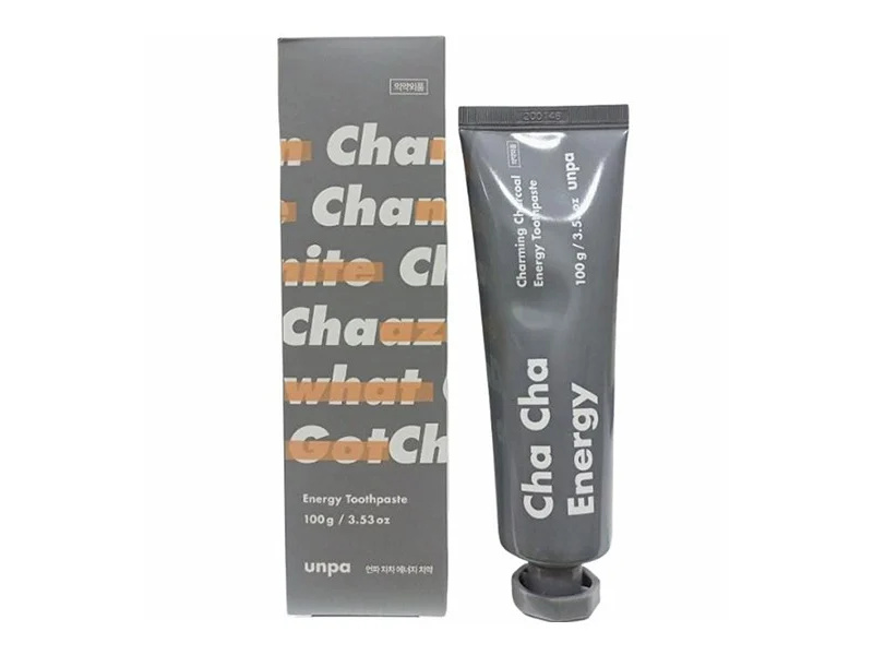 UNPA CHA TOOTHBPASTE ENERGY GREY 100GM