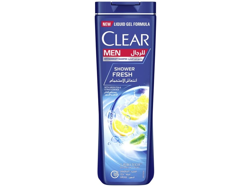 Clear shower fresh anti-dandruff shampoo for men 400ml