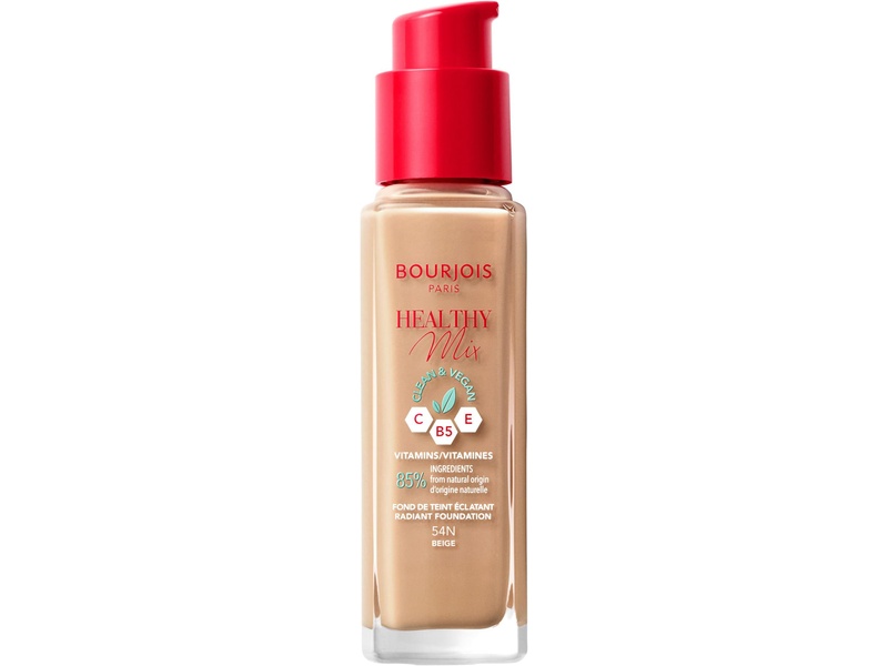 BOURJOIS HEALTHY RADIANT FOUNDATION 54N BEIGE