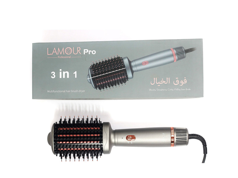 LAMOUR PRO 3IN1 MULTIFUNCTIONAL HAIR BRUSH DRYER FP-2260